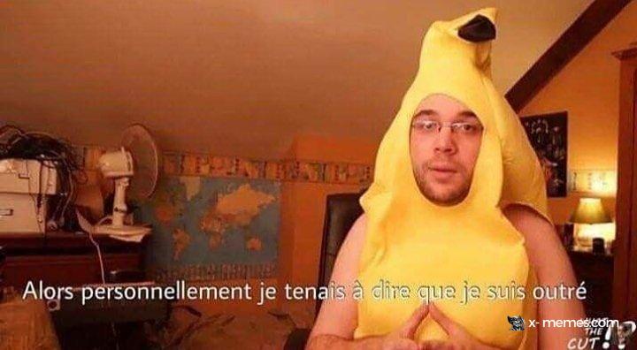 Mème : Antoine Daniel Banane