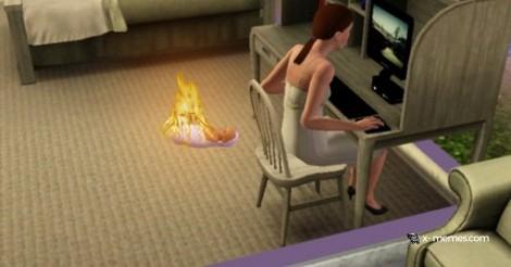 Mème : Sims