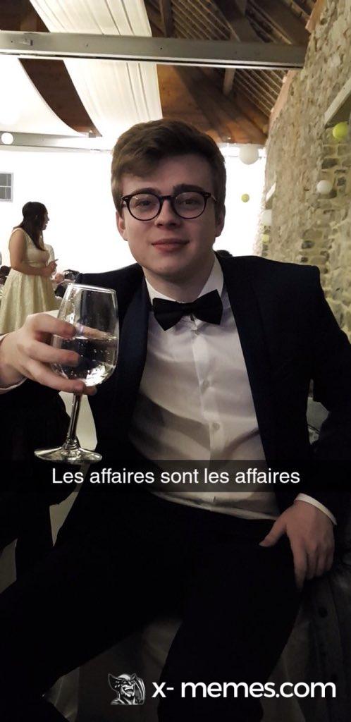 Mème : Les affaires sont les affaires (CHAP)