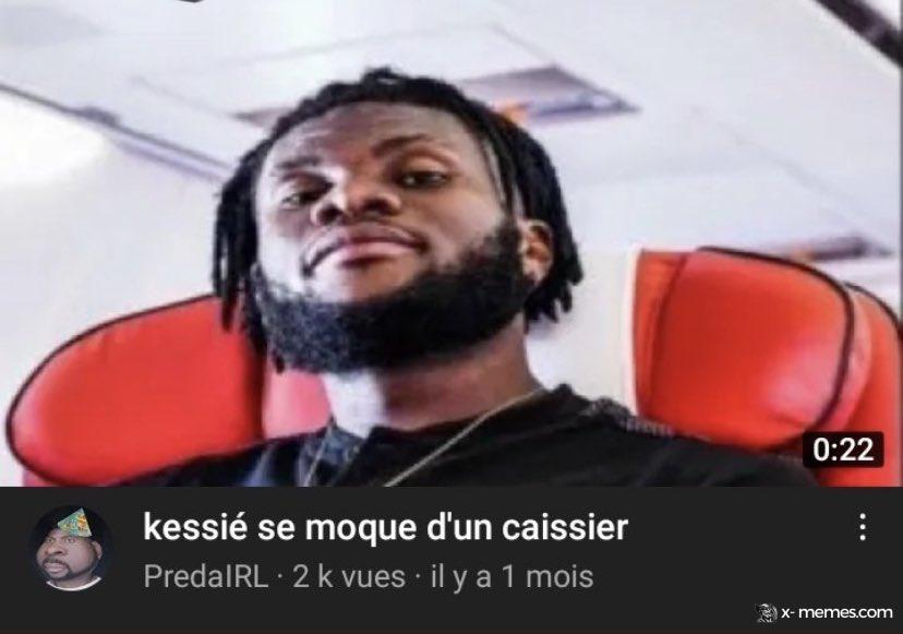 Mème : Kessié se moque d’un caissier
