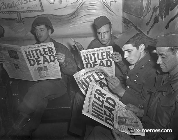 Mème : Hitler dead