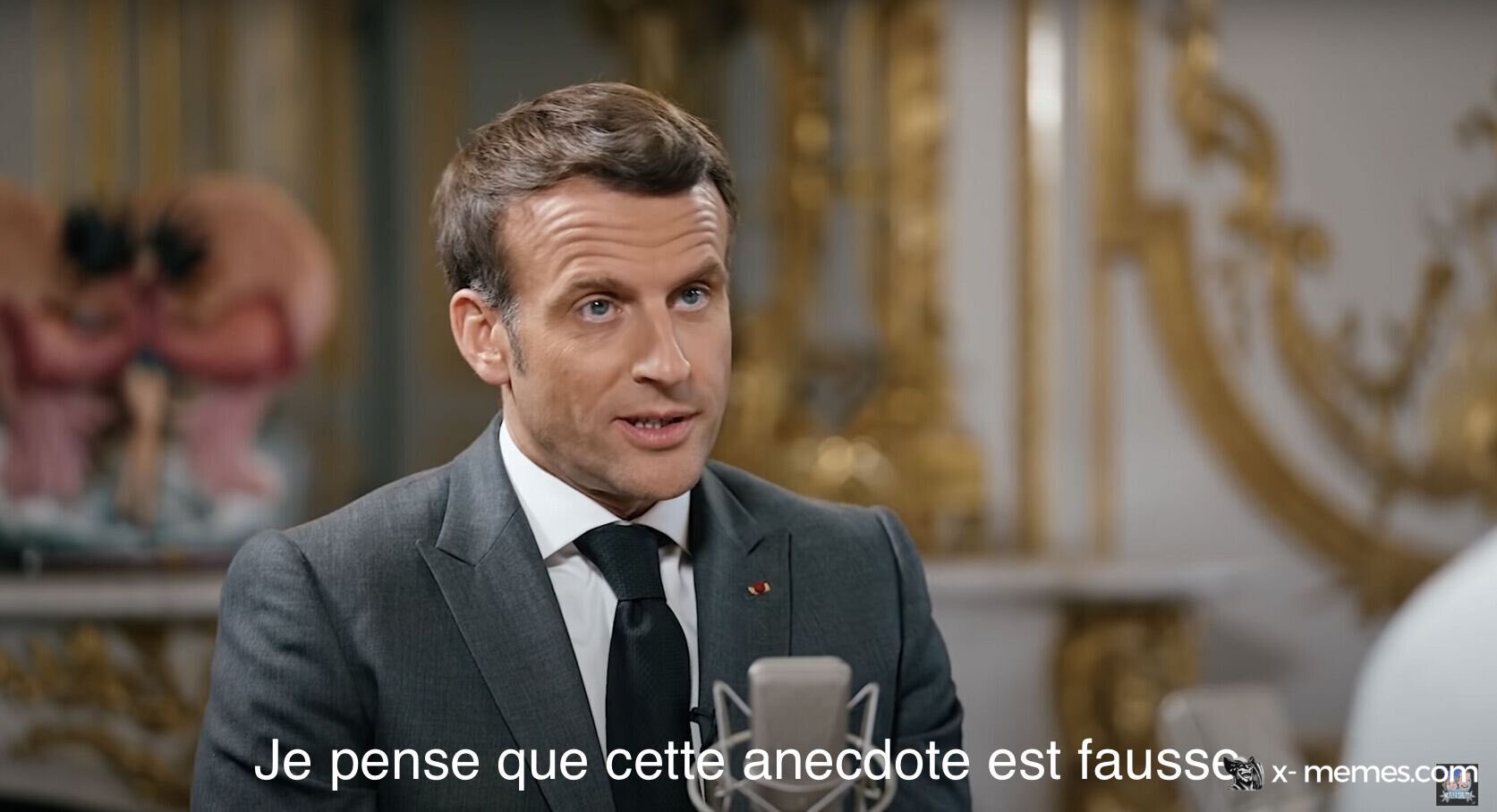 Je pense que cette anecdote est fausse