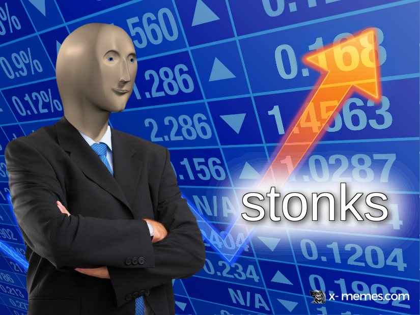 Mème : Stonks