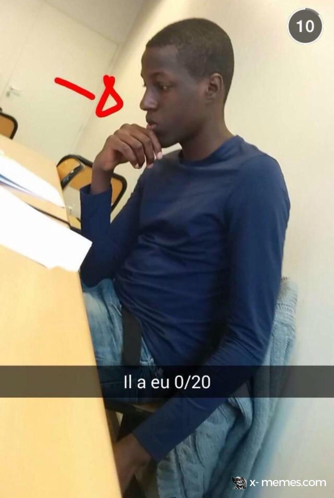 Mème : Il a eu 0/20