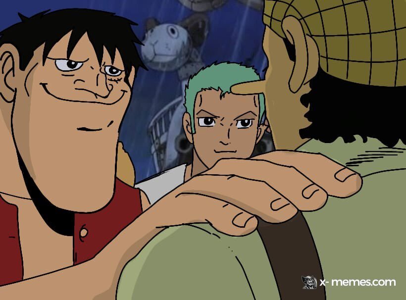 Mème : T'inquiète pas - Version One Piece
