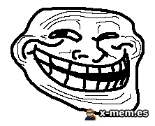 Mème : Trollface