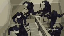 Police assaut