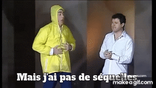 Mais j'ai pas de séquelles