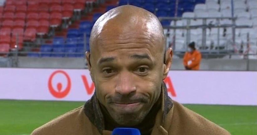 Mème : Thierry Henry consterné
