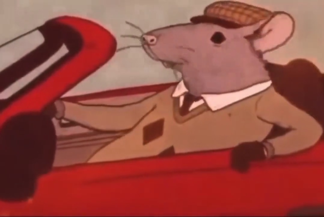 Mème : Rat conduisant une voiture