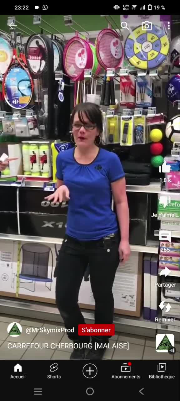 Mème : Carrefour Cherbourg - Jte bloque