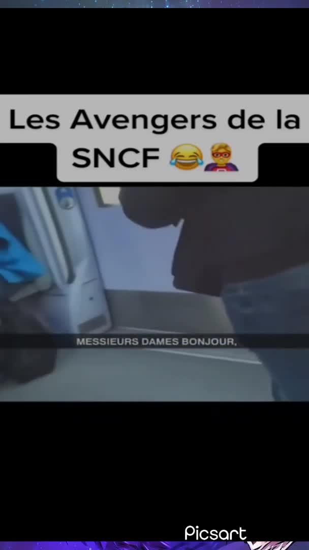 Mème : Les avengers de la SNCF