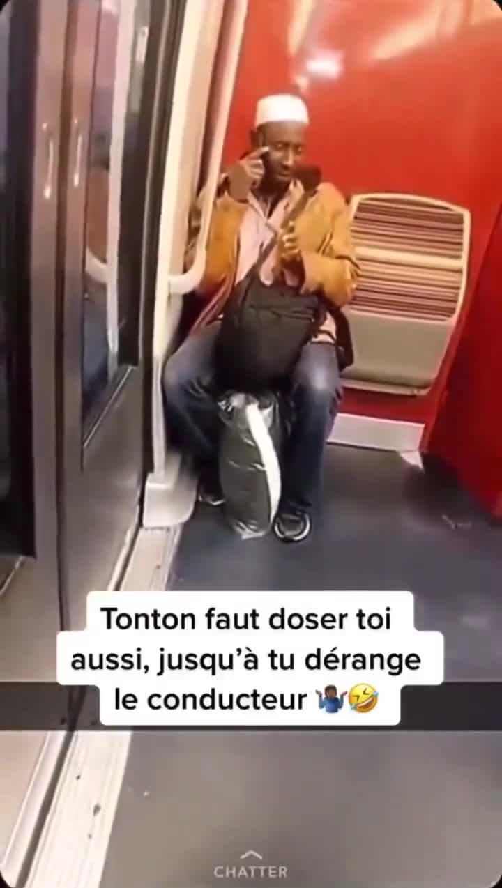 Mème : Chut on s'entend même pas - Conducteur de métro