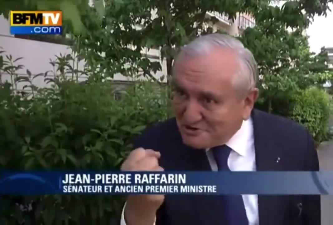 Mème : Que je t'aime - Jean-Pierre Raffarin