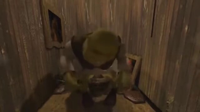 Mème : Shrek aux toilettes