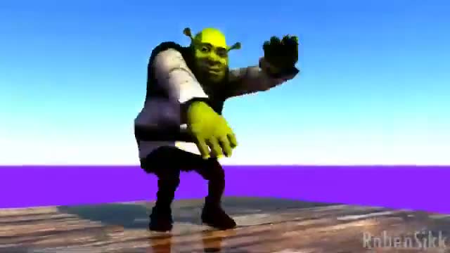 Mème : Danse Shrek et Homer Simpson - Sexion d'assaut