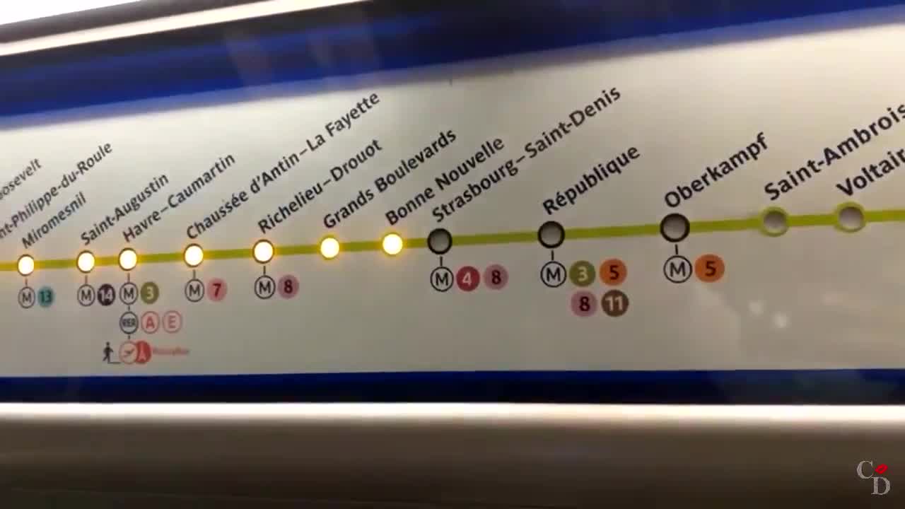 Mème : Bonne nouvelle - Métro
