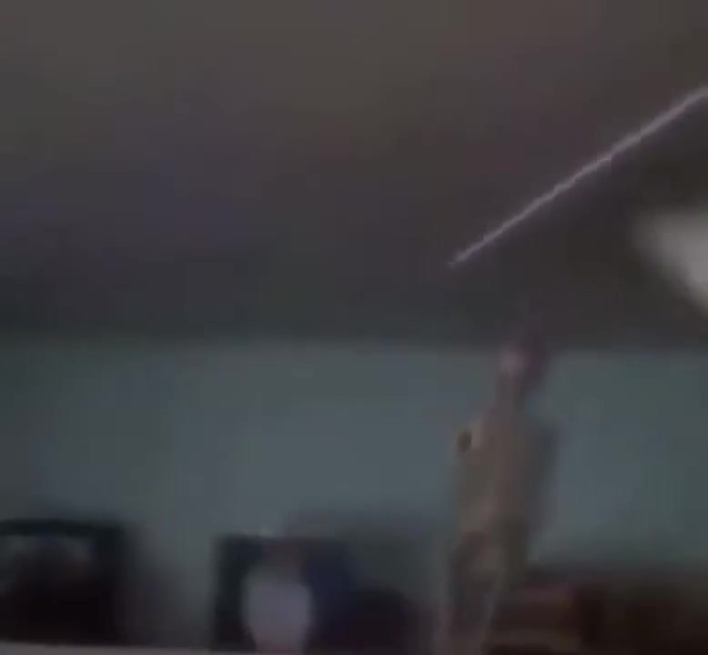 Mème : Squelette qui tourne sur un ventilateur